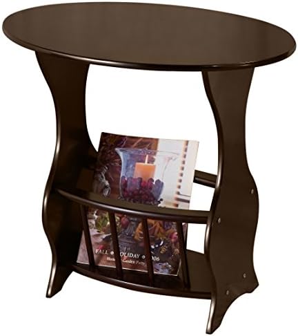 Frenchi Furniture Magazine Table, Dark Cherry by Frenchi+Home+Furnishing
