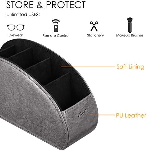 SITHON Remote Control Holder with 5 Compartments - Image 2