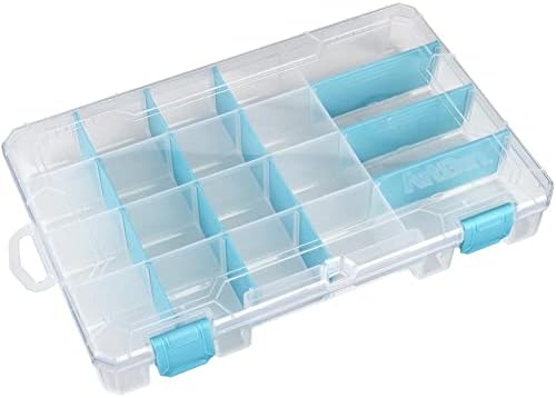 ArtBin Medium Anti-Tarnish Jewelry Box with 15 Dividers, Aqua Accents - Image 2