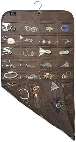 BB Brotrade Hanging Jewelry Organizer,Accessories Organizer,80 Pocket Organizer for Holding Jewelries - Image 3