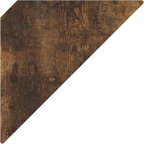 Furinno Rossi Triangle Corner Floating Shelves, Wall Mount Display Shelf, Amber Pine, Set of 3 (Pack of 2) - Image 7