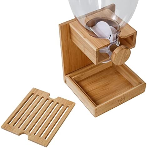 Honey Can Do Bamboo Cereal Dispenser, Natural KCH-09385 Natural, 17.5 oz (Pack of 3) - Image 7