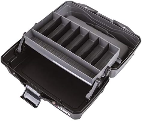 ArtBin 1-Tray Art Supply Box with Handle, Gray/Black - Image 6