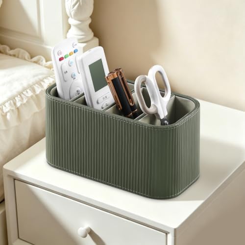 TV Remote Control Holder Remote Holder Caddy Organizer (Green) - Image 5