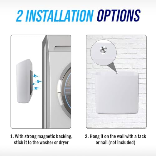 Simplation Magnetic Lint Bin for Laundry Room Storage, Lint Holder Bin - Image 5