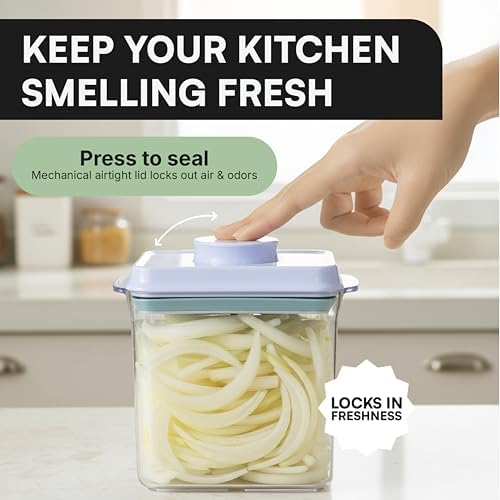 Bop Top Airtight Food Storage Containers | Pop-Top Lid | 7 Cups / 57 Oz - Image 7
