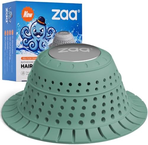 zaa Shower Drain Hair Catcher Bathtub Drain Strainer Sink Drain Protector by zaa