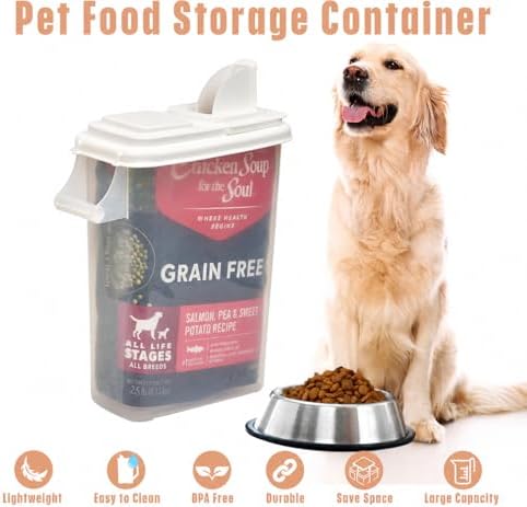 Buddeez Airtight Pet Food Storage Container, 32 Quart, with Pour Spout - Image 5