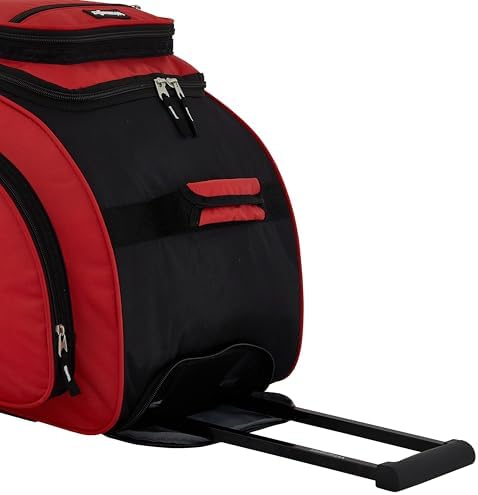 Wrangler 30" Wesley Rolling Duffel Bag, Salsa Red - Image 7