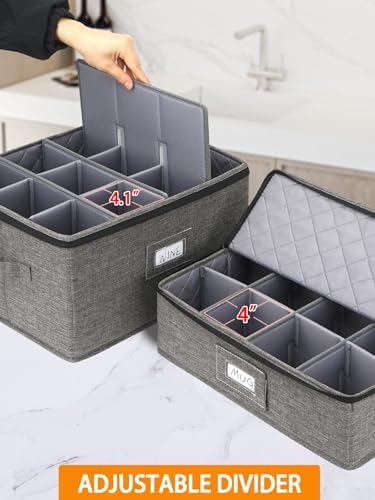 punemi China Storage Containers, 6-Piece Hard Shell Set for Moving Boxes - Image 5