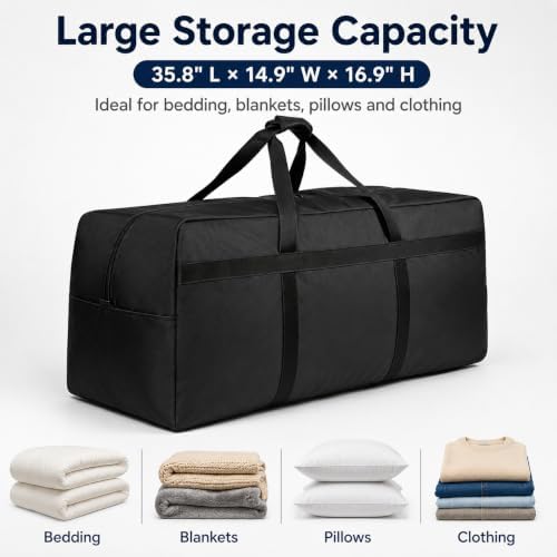 Extra Large Heavy Duty Storage Duffle Bag with Reinforced Handles - Image 5
