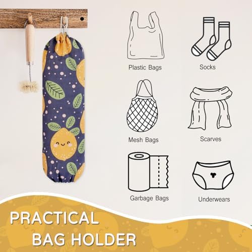 Plastic Bag Holder, Reusable Grocery Bag Holder for Plastic Bags - Image 3