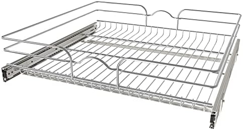 Rev-A-Shelf Pullout Drawer Organizer for Kitchen Cabinets, 24" x 22" by Rev-A-Shelf