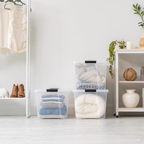 IRIS USA 2-Pack 72 Quart Storage Bins with Lids - Image 5