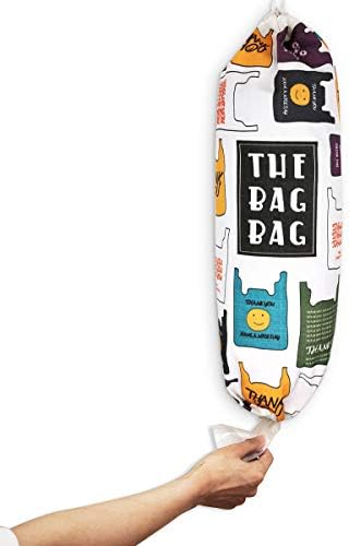 Plastic Bag Organizer, Shopping Bag holder, Wall Mount Plastic Bags Holders for grocery bags, Kitchen Washable Storage Dispenser, Carrier Storage Organizer Extra Large(23" x 9") - Image 2