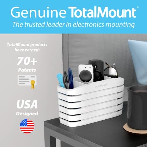 TotalMount Remote Control Holder – Premium Quality – Extra Stable – L White - Image 5