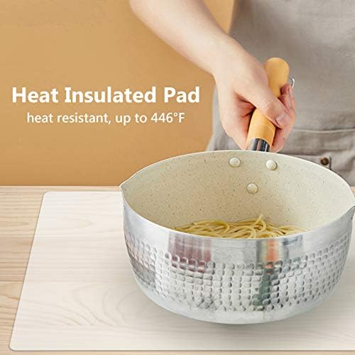 Gartful Silicone Mats for Kitchen Counter, Large Silicone Countertop Protector 25" by 17", Nonskid Heat Resistant Desk Saver Pad, Multipurpose Mat, Placemat, White - Image 5