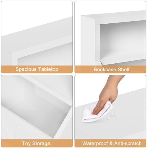 IDEALHOUSE Kids Toy Box for Boys, Kids Toy Chest Storage for Boys & Girls - Image 3