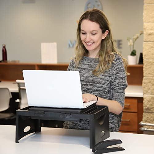 Loddie Doddie Lap Desk, Folding Desk, Bed Table, Black, 9.75"x12" - Image 4