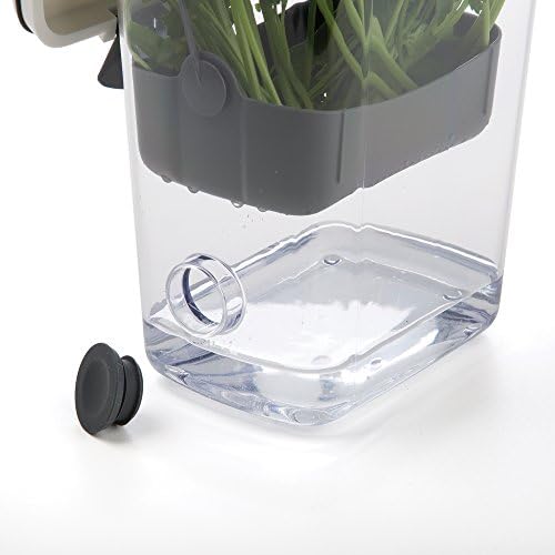 ProKeeper Herb Keeper – 1-Piece, White, with Removable Silicone Drain Plug, BPA-Free Plastic - Image 6