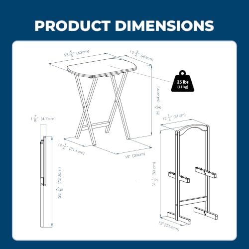 Winsome Wood TV Tray Set - Image 2