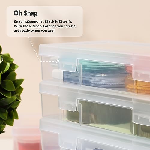 novelinks Plastic Small Storage Containers with Lids for Organizing - Image 5