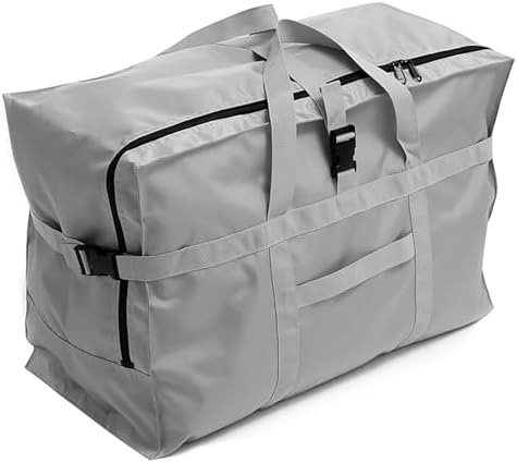 Travel Duffle Bag,Large Storage Bags,Foldable Weekender Bag,Overnight bag,Heavy Duty Travel Bag,Reinforced Carry Straps Gmy Dance Bag for Men And Women Camping,Moving,Hospital by AUGUR