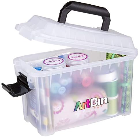 ArtBin Mini Sidekick Carrying Case with Handle, Clear - Image 5