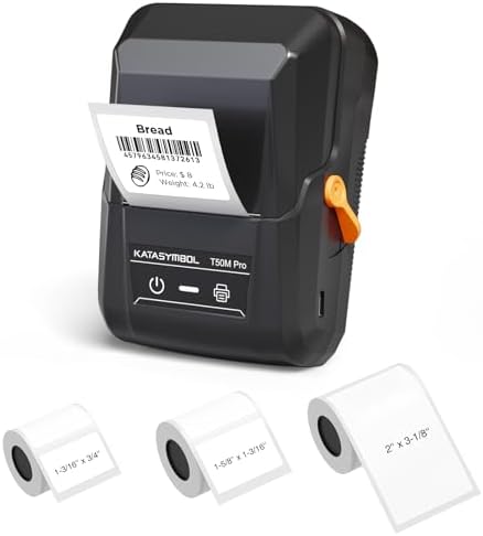 SUPVAN T50M Pro Bluetooth Label Maker Machine with 3 Tapes, Set 2 by SUPVAN