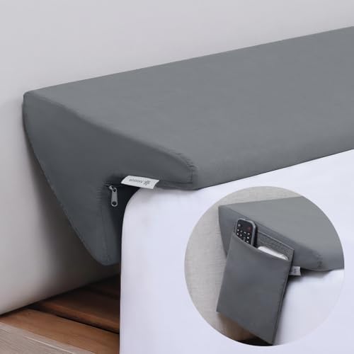 Vekkia King Bed Wedge Pillow for Headboard,Bed Gap Fille,Cover 0-6" Gap by Vekkia