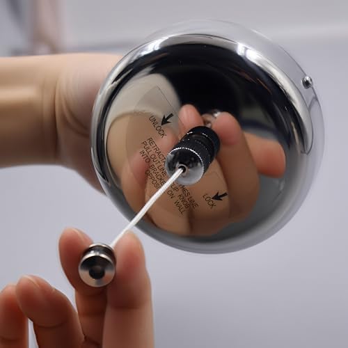 Wall Mounted Retractable Clothesline(Sliver) - Image 3