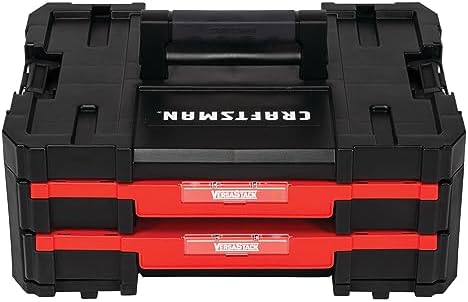 CRAFTSMAN Plastic Tool Box With Drawers, Organizer and Storage (CMST17804) by CRAFTSMAN