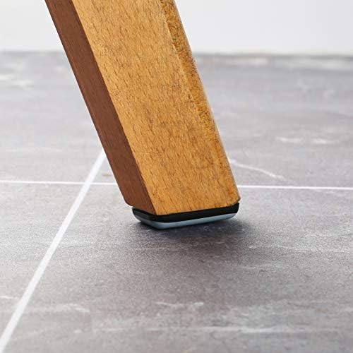 Furniture Sliders-Furnigear (Teflon) Nail in Chair Glides for Carpet and Hardwood Floor - Move Your Furniture Easily & Safely - Best Floor Protector (1x1-3/8-24 Pack) - Image 4