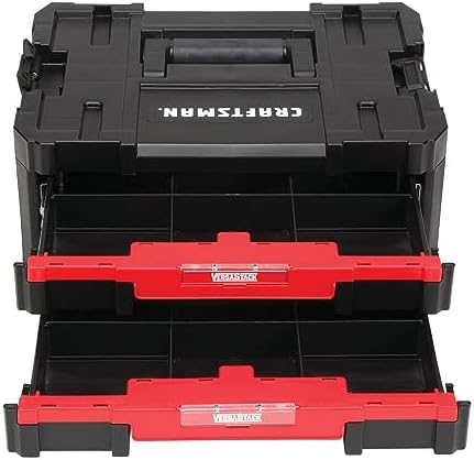 CRAFTSMAN Plastic Tool Box With Drawers, Organizer and Storage (CMST17804) (Pack of 4) - Image 7