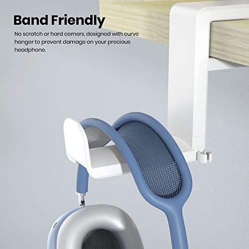 EURPMASK Rotating Headphone Stand,Adjustable Clamp-on Headset Holder Hanger - Image 5