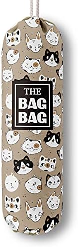 Funny The Bag Bag, Grocery Bags Holder Organizer For Shopping Bags, Wall Mount Plastic Bags Storage Container Dispensers, Gift For The Preferred Family And Friends by HiLus