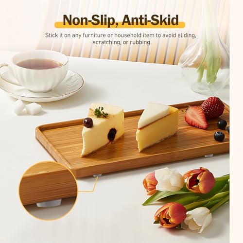 Silicone 320 Pcs Cabinet Door Bumpers Round, Self Adhesive Bumpers - Image 4