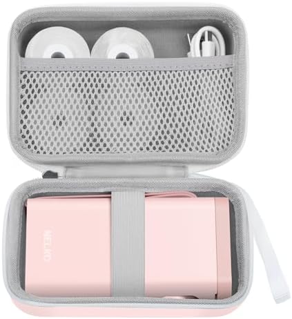 Nelko Genuine Case for P21 Label Maker & Most Mini Label Printers, Pink by NELKO