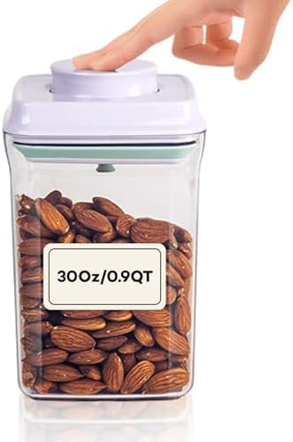 Bop Top Airtight Food Storage Containers | Pop-Top Lid | 3.5 Cups / 30 Oz by iChewie