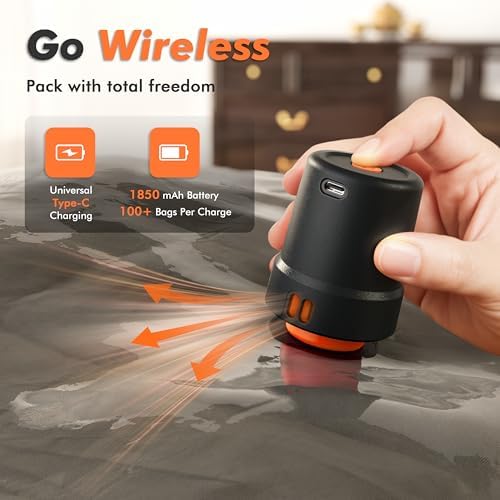 GONGSHI Vacuum Seal Bags for Clothing Travel & Home Storage, Travel Vacuum Bags with Pump,Space Saver for Blankets, Comforters, Pillows, Clothes,30 Combo - Image 2