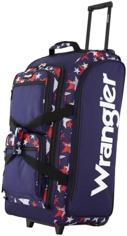 Wrangler 30" Wesley Rolling Duffel Bag, American Stars by Wrangler%C2%AE