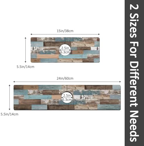 24" X 5.5" Kitchen Sink Splash Guard Faucet Mat Wood Grain Super Absorbent Fast Drying Faucet Guard & Draining Mat Sink Splash Guard Behind Faucet for Kitchen, Bathroom - Image 7