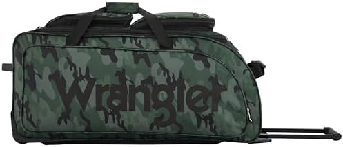 Wrangler Wesley Rolling Duffel Bag, Camo - Image 6