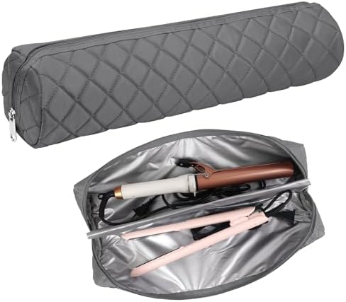 Suafrnut Large Heat Resistant Hot Hair Tools Organizer Bag(17.7" x 3.9") by Suafrnut
