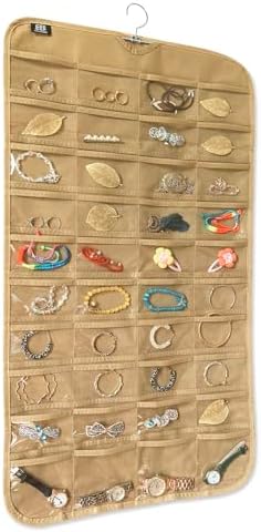 BB Brotrade Hanging Jewelry Organizer,Accessories Organizer,80 Pocket Organizer for Holding Jewelries by BBBrotrade