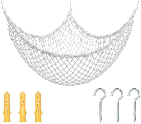 Stuffed Animal Hammock Corner Large Stuffed Animal Net by Bremorou