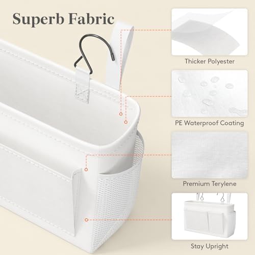Lifewit Bedside Caddy Storage Organizer, Hanging Storage Bag for Bunk Bed - Image 2