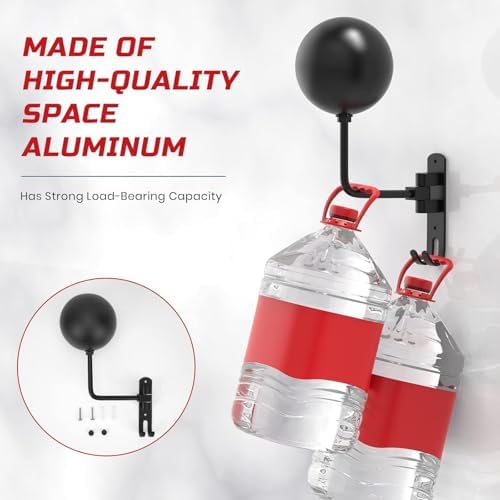 Helmet Hanger Wall Mount 180° Swivel Helmet Holder for Motorcycle Bike Racing Outerwear Sports Gear - Image 3