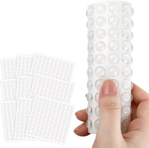 FATLODA 1000PCS Cabinet Bumpers, Clear Rubber Bumpers Self Adhesive by FATLODA