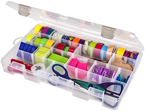 ArtBin Large Solutions Box Craft Organizer with 20 Dividers, Clear by ArtBin